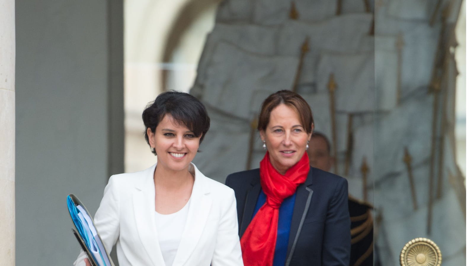 Najat Vallaud Belkacem et Ségolène Royal
