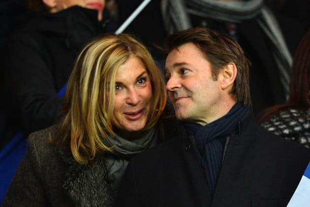 Supporters de foot au parc des Princes, en 2015