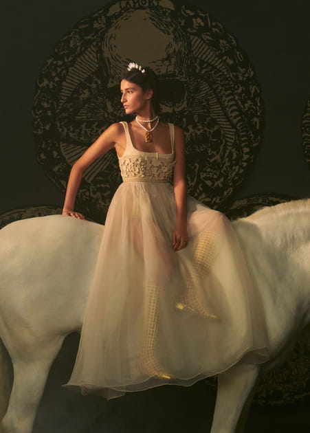 Christian Dior Haute Couture printemps-&eacute;t&eacute; 2021&nbsp;look 45