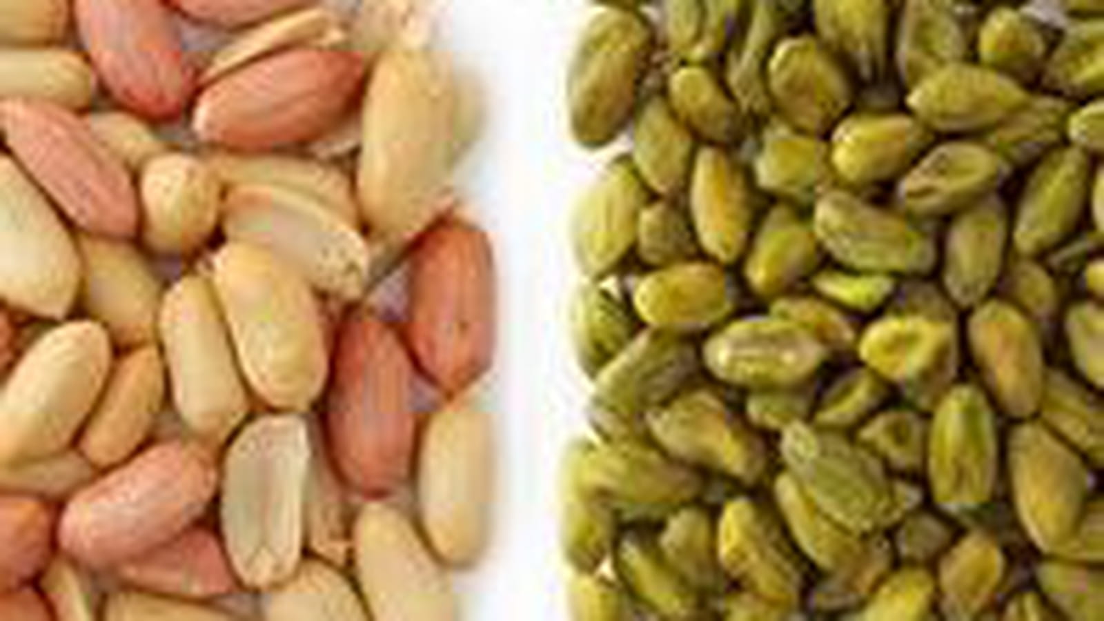 Cacahuètes contre pistaches