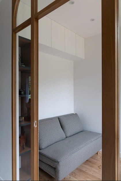 Une chambre d'appoint pour accueillir les amis