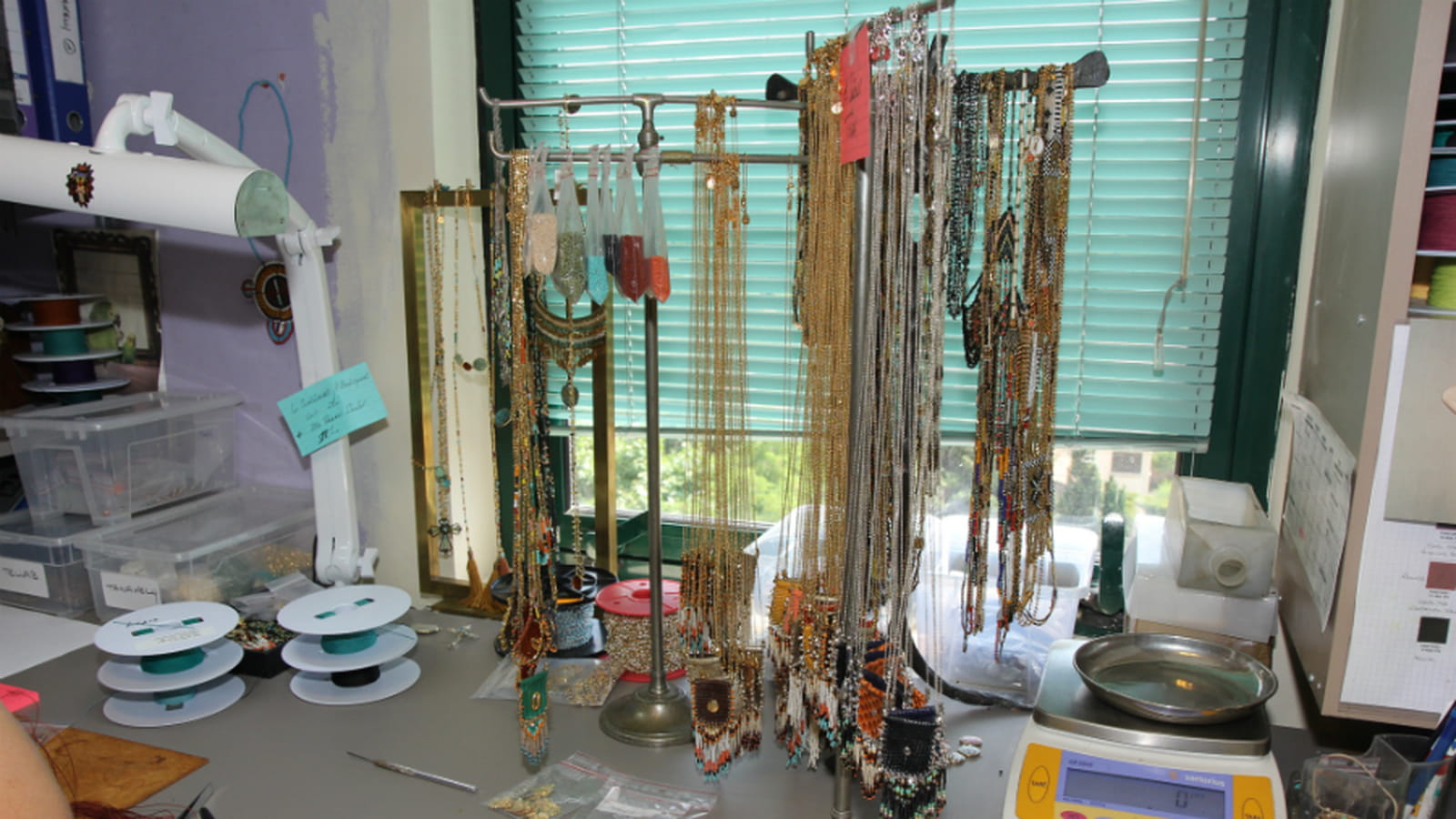 Le tissage de perles
