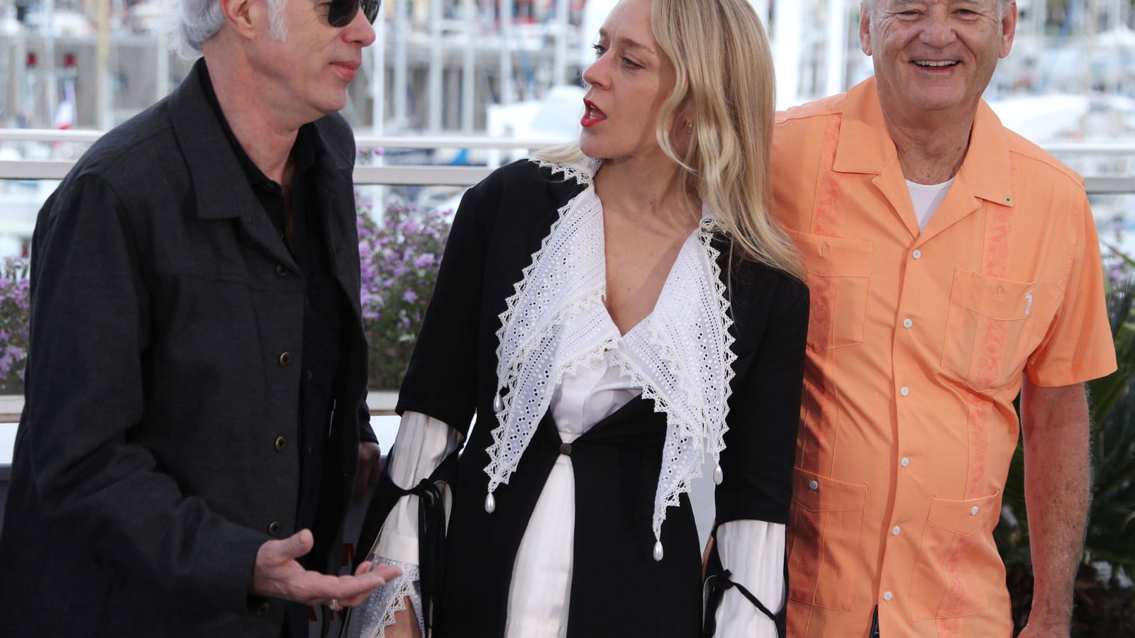 Jim Jarmusch, Chloe Sevigny et Bill Murray 