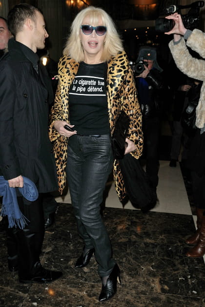 Amanda Lear le 26 janvier 2010