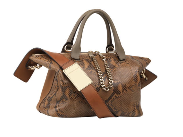 Le sac Baylee python de Chloé