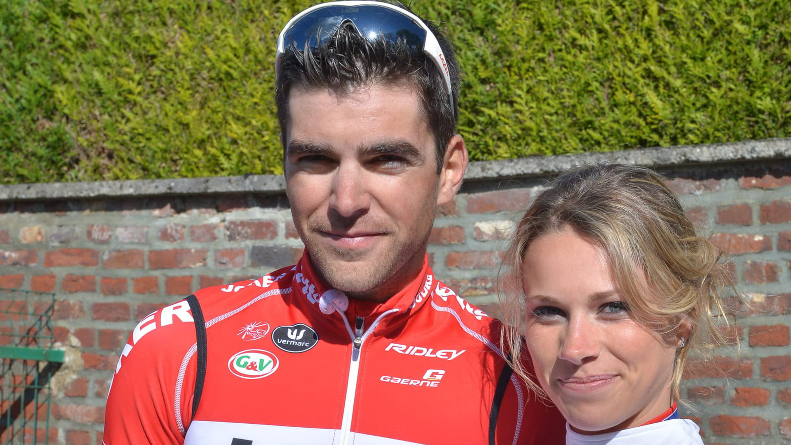 Tony Gallopin et Marion Rousse 