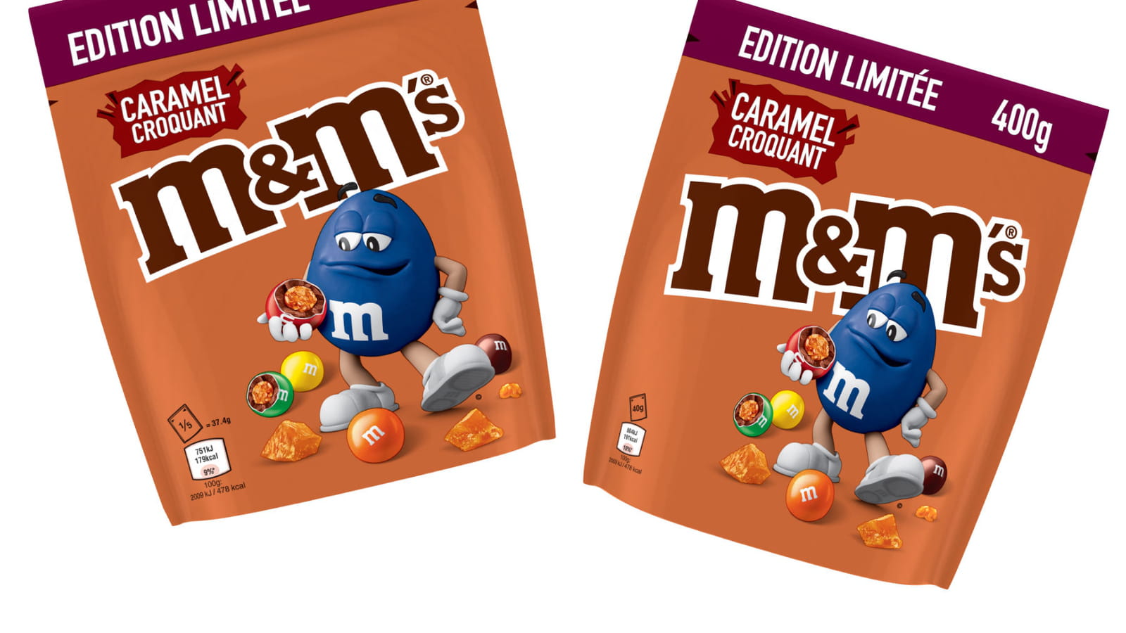 Les M&M's caramel croquant