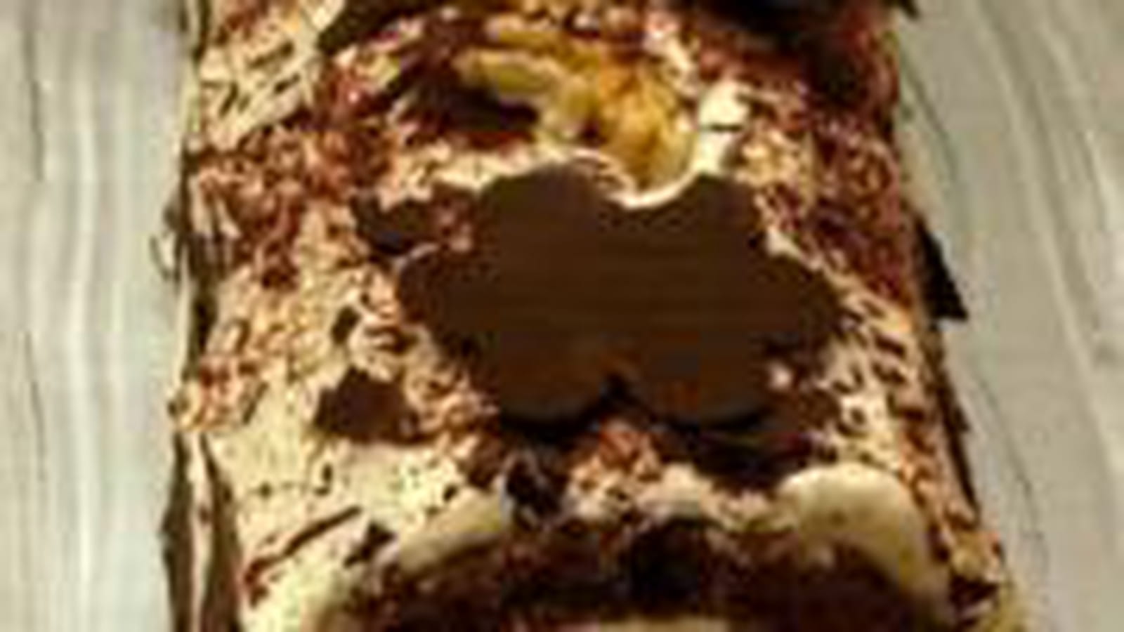 Bûche façon forêt noire