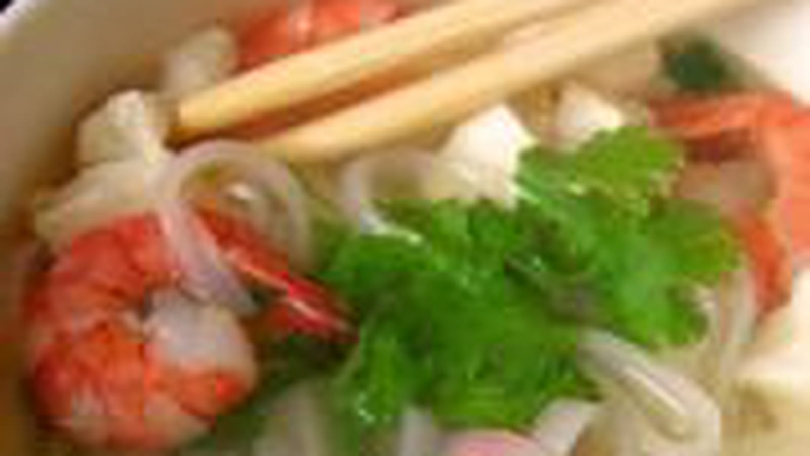Pho aux crevettes