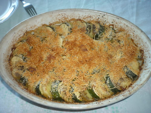 Gratin de courgettes et pommes de terre