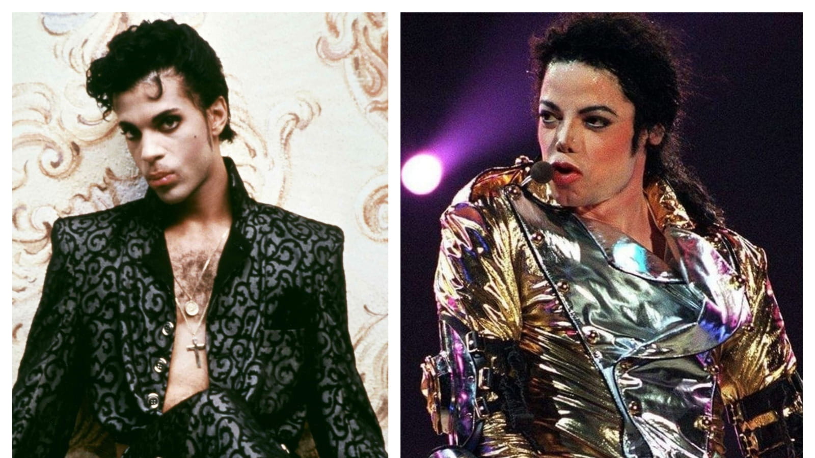 Prince et Michael Jackson