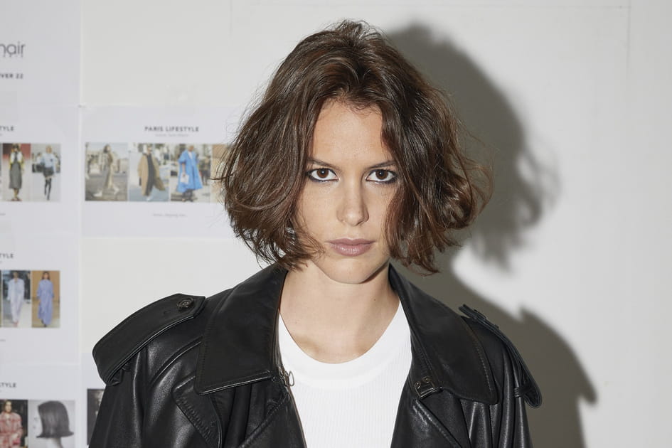 Le carr&eacute; court d&eacute;coiff&eacute;