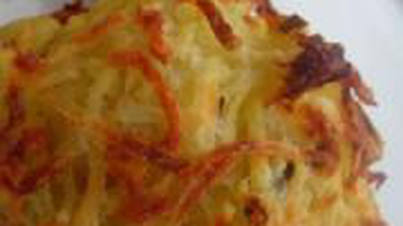 Galette de pommes de terre et parmesan