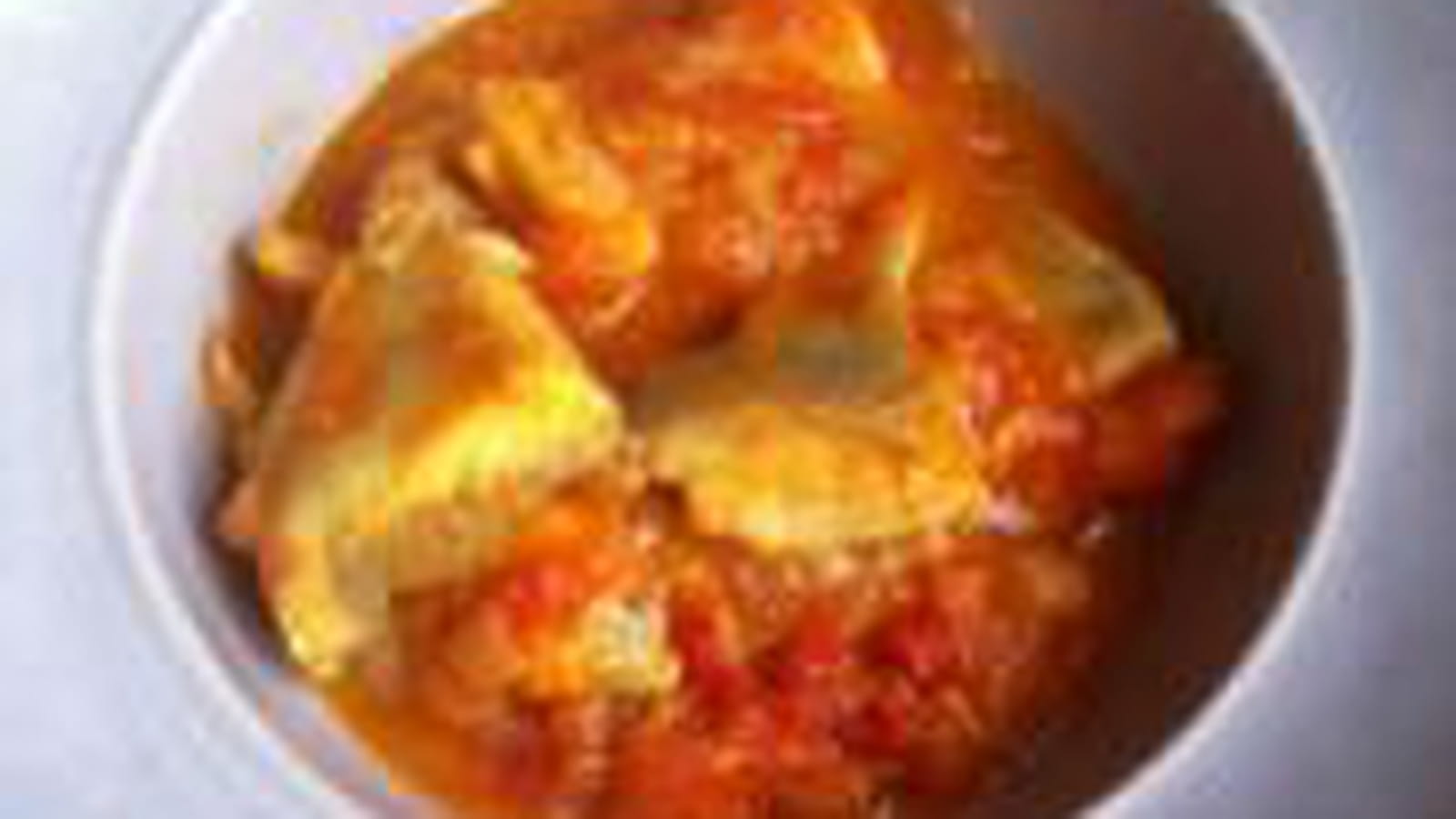 Colin au curry et au gingembre