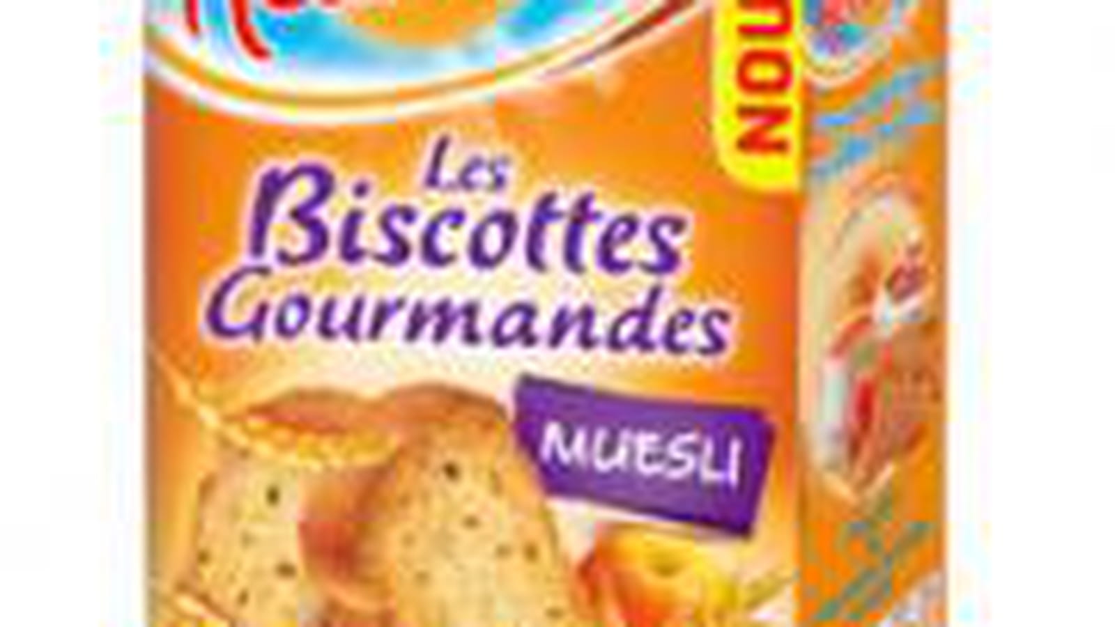 Biscottes gourmandes au Müesli de Heudebert