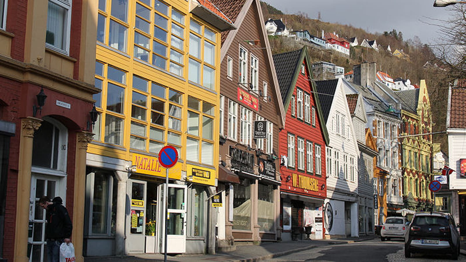 Maisons colorées