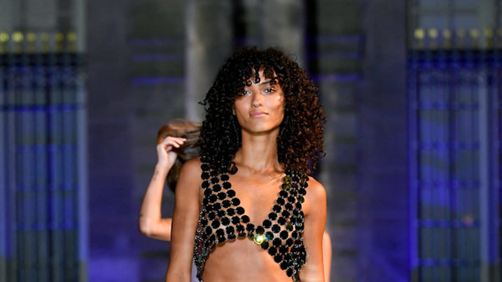 Look bralette à sequins