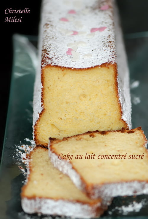 Cake au lait concentré sucré
