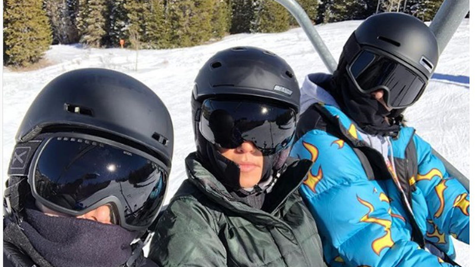 Kendall Jenner, Kourtney et Kim Kardashian