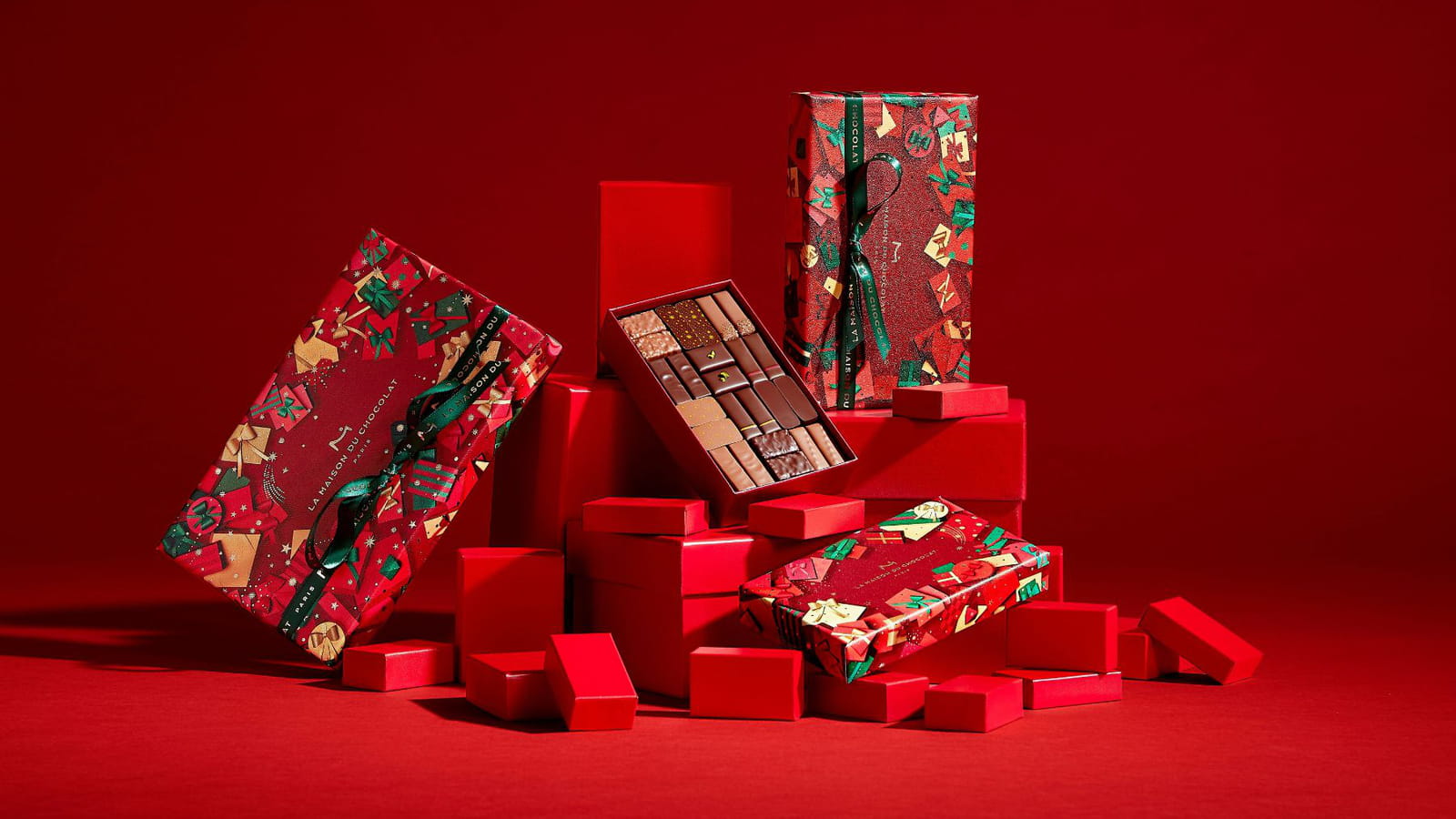 Coffret assortiments de chocolats