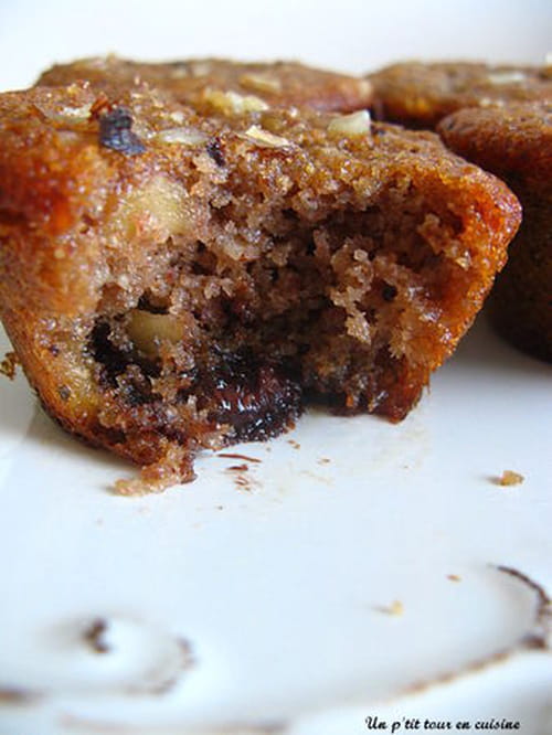 P'tits moelleux à la farine de châtaigne, noisette