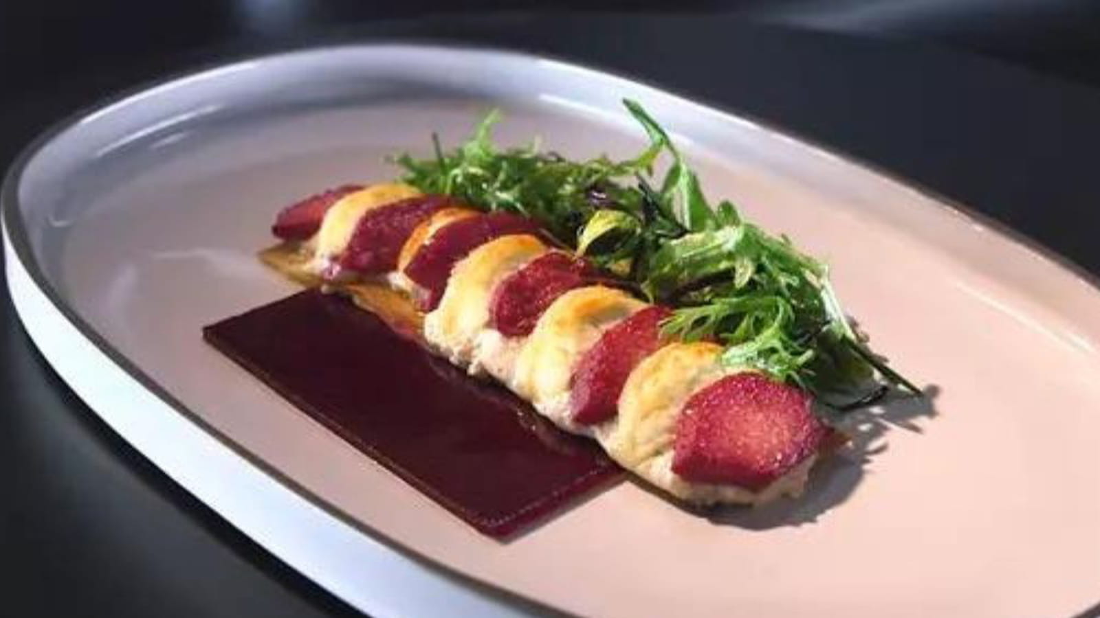 Top chef : croustillant de Chavignol et gelée de coings