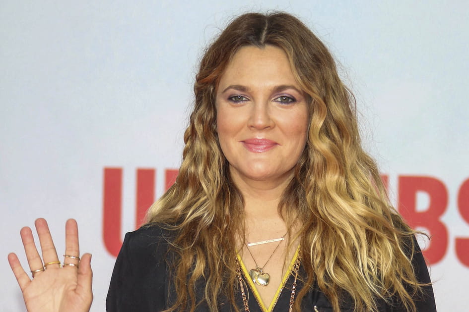 Le Mermaid hair blond dor&eacute; de Drew Barrymore