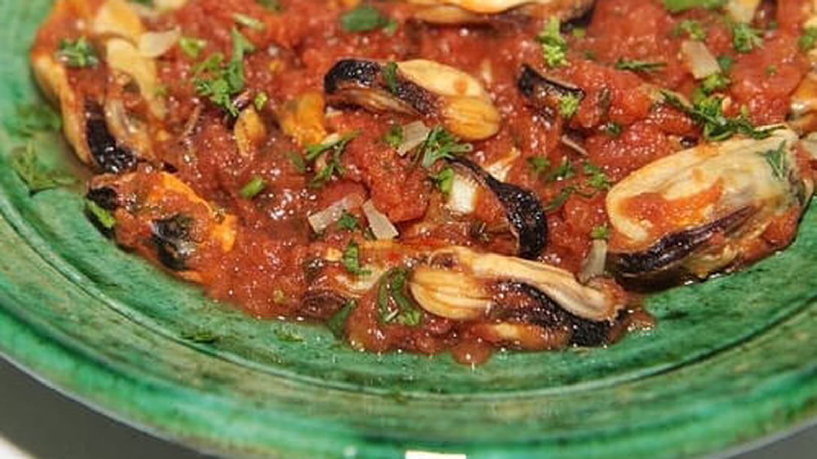 Tajine de moules à la marocaine