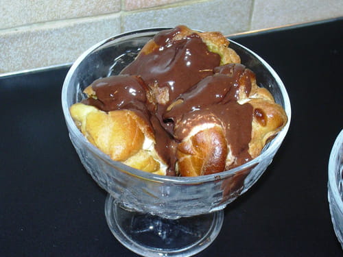 Profiteroles au chocolat
