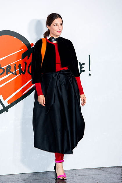 Amira Casar au défilé AZ Factory