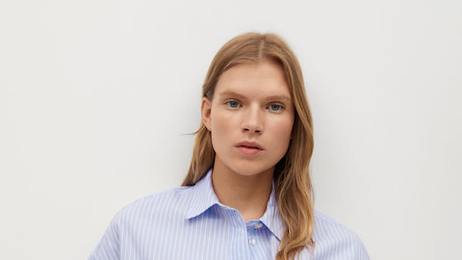 Chemise à rayures Mango