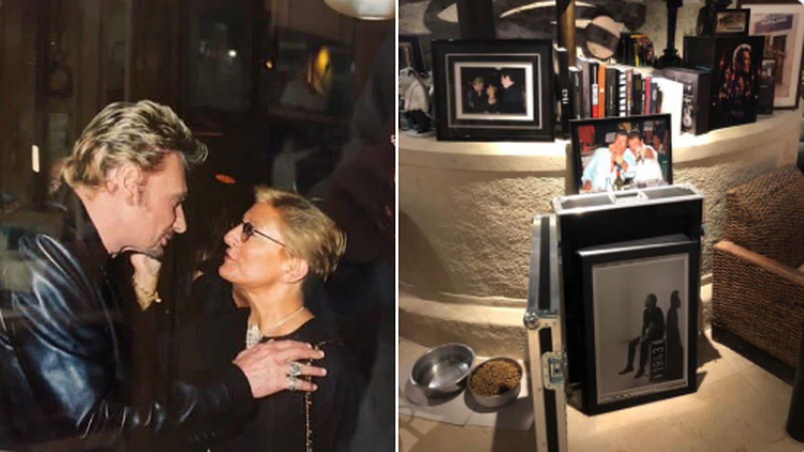Johnny Hallyday et Isabelle Balkany
