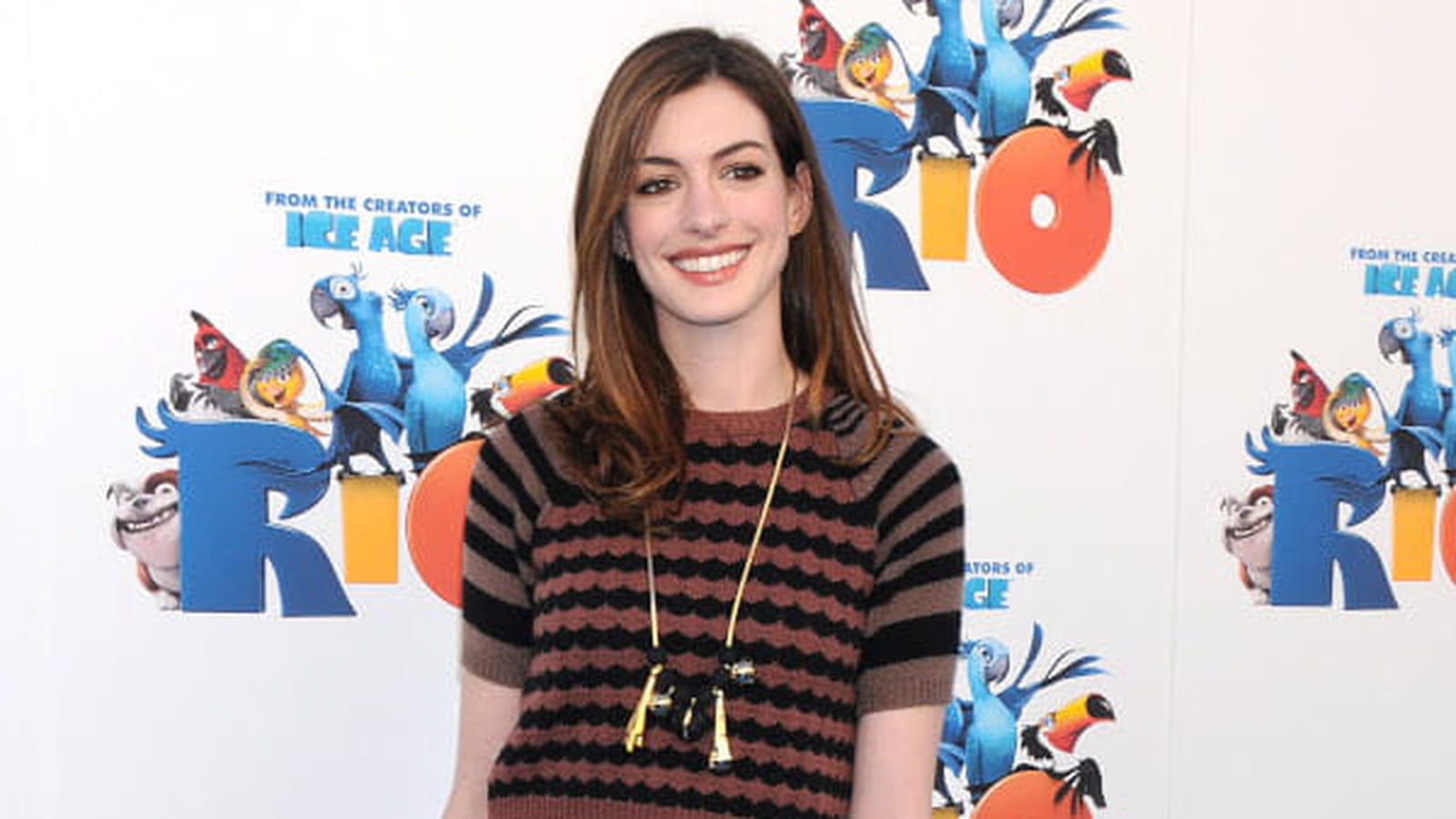 Anne Hathaway le 28 janvier 2011
