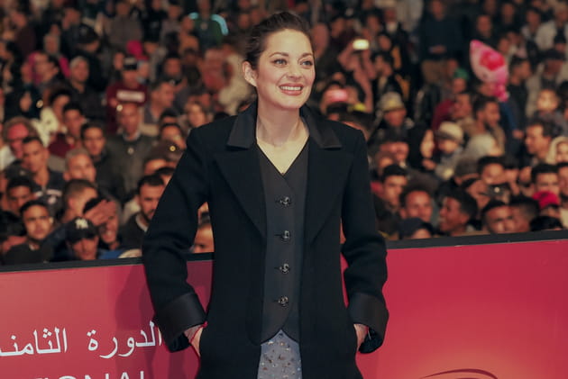 Marion Cotillard sur le tapis rouge de Marrakech