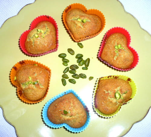 Petits financiers à la pistache