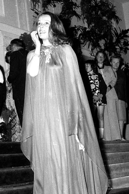 Jeanne Moreau en robe longue