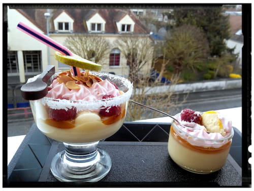 Crème façon ti'punch au plaisir fruité mangue framboise