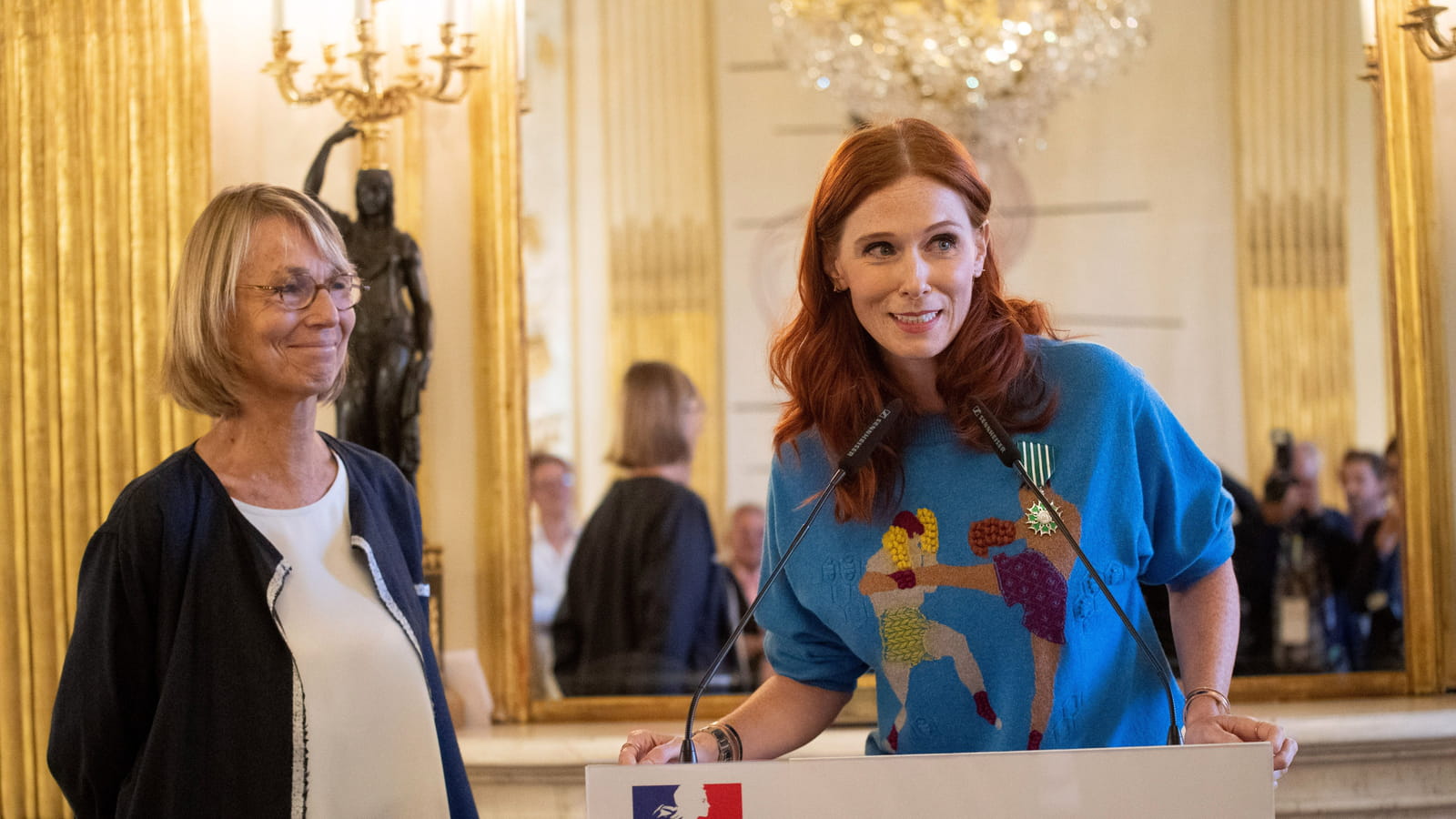 Françoise Nyssen, Audrey Fleurot