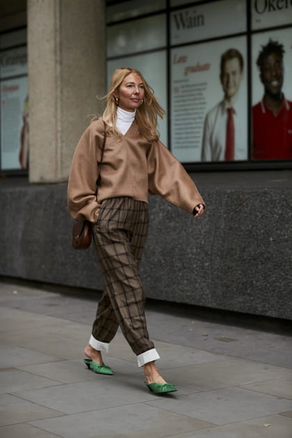 Le pantalon quadrillé