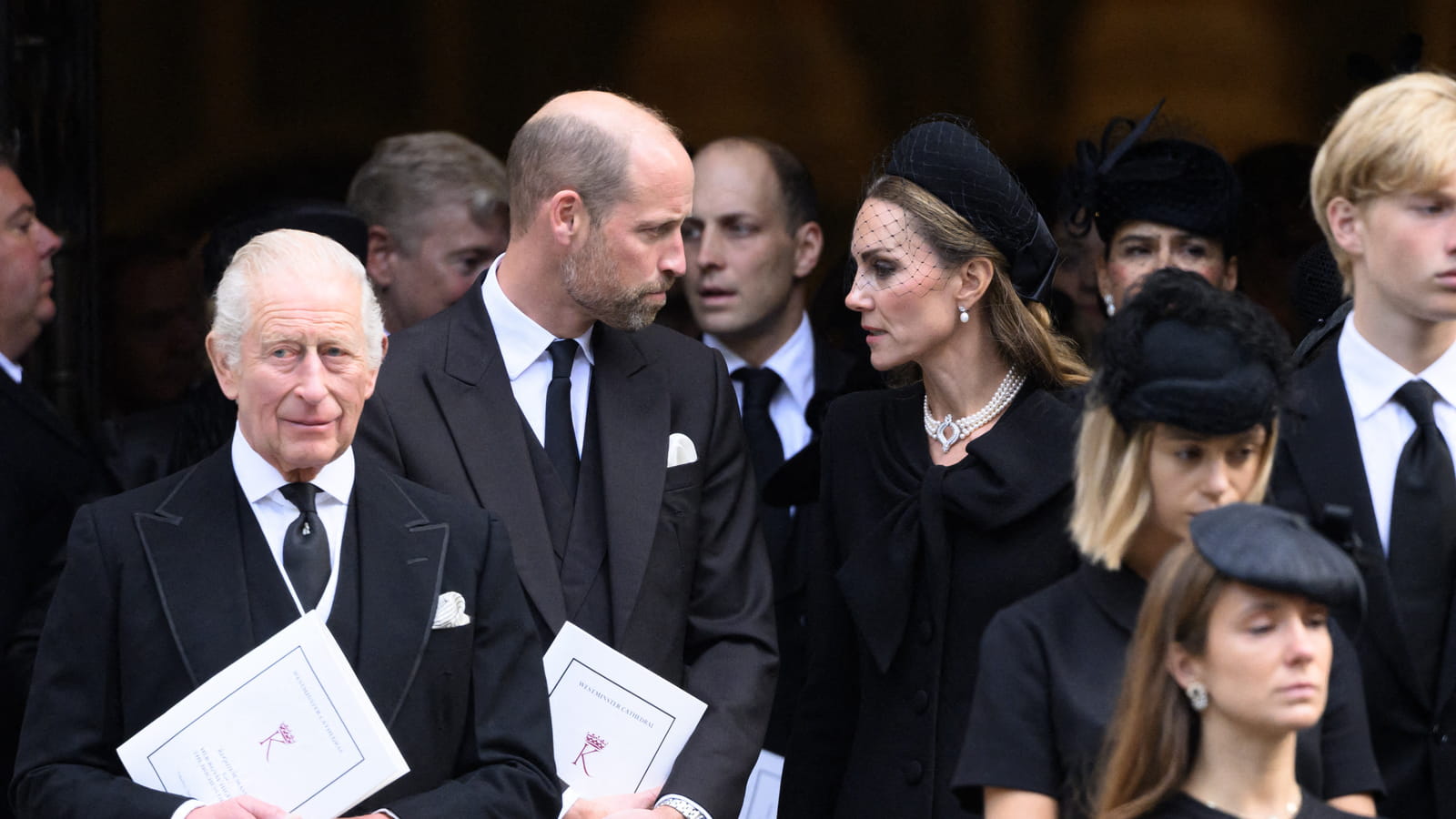 Charles III, William et Kate