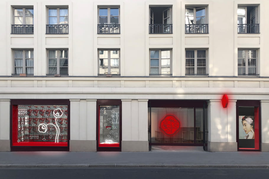 Un pop-up store Shiseido inédit à Paris