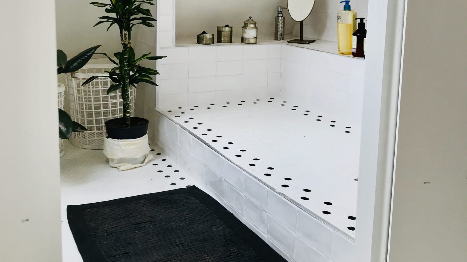 Douche après travaux