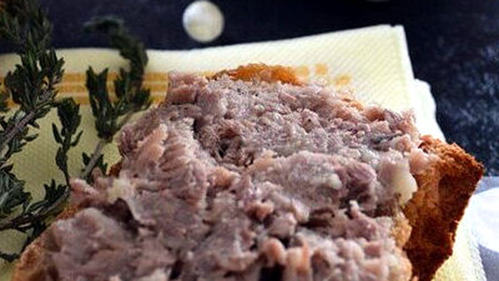 Tartines de rillettes