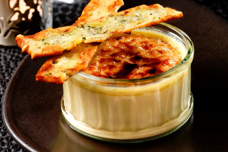 Recette de Crème brûlée au foie gras et Sauternes : la recette facile