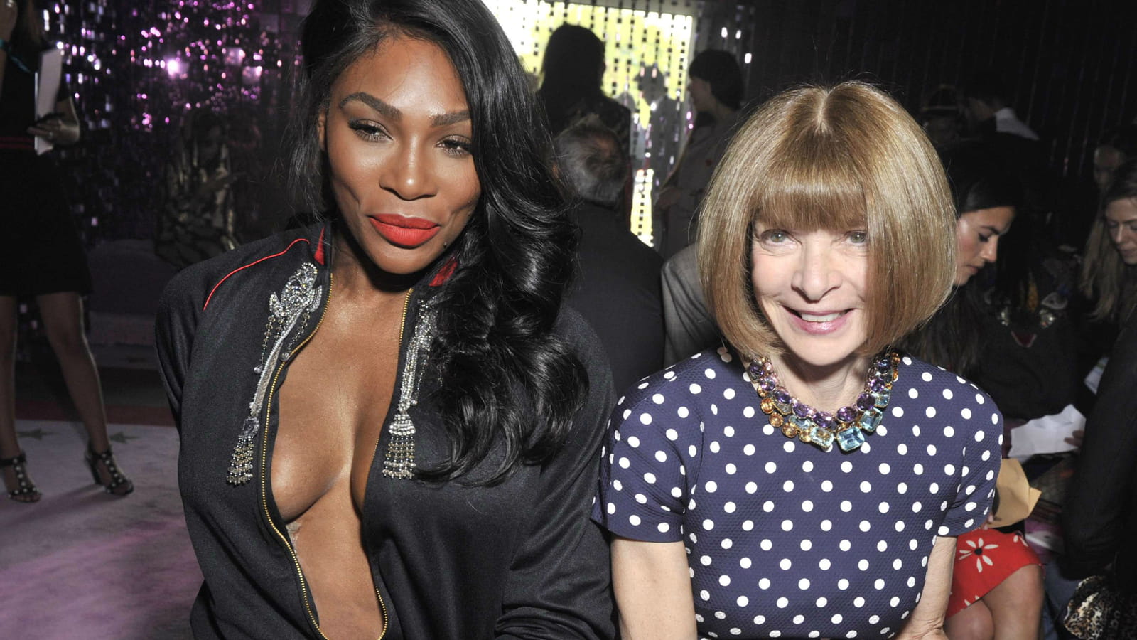 Serena Williams et Anna Wintour 