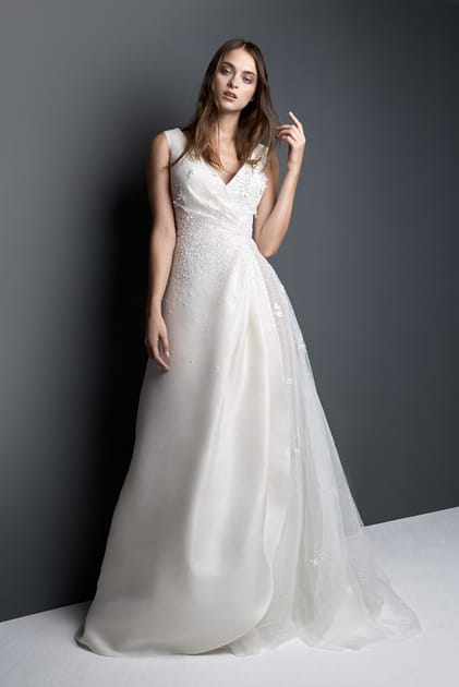 Robe de mariée drapée de Georges Hobeika