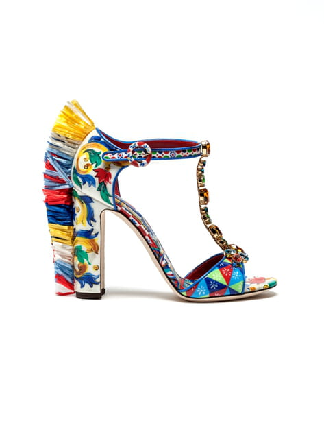 Sandale "T Bar Keira" de Dolce & Gabbana