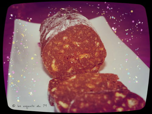 Saucisson au chocolat (Recettes chocolat)