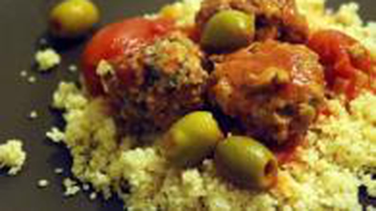 Boulettes de veau olives et citron confit