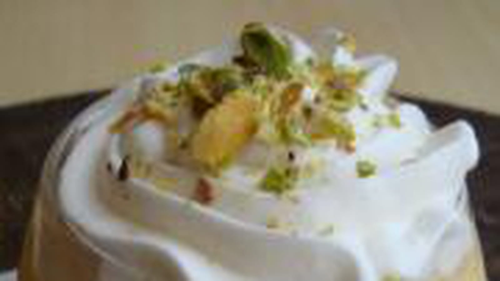 Blanc-manger à la mangue 